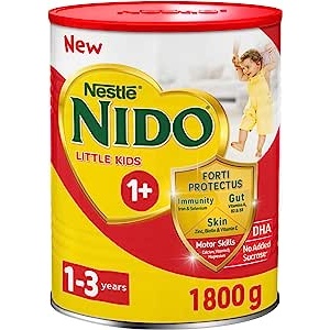 Nido NESTLE One Plus growing up formula for toddlers 1 3 years 1800g tin, Red