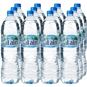 Alain Bottled Drinking Water Travel Promo Pack, 1.5 Litre (Pack Of 12)