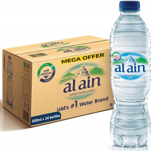 Alain Bottle Drinking Water, 24 X 500 Ml